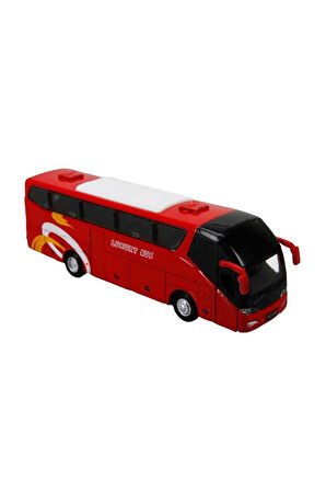 Sesli ve Işıklı Otobüs 19cm. Kız Erkek Çocuk Oyuncak Eğitici Oyuncaklar