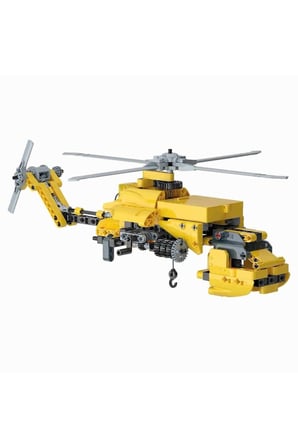 75063TR Kurtarma Helikopteri - Mekanik Laboratuarı +8 yaş Kız Erkek Çocuk Oyuncak Eğitici Oyuncaklar