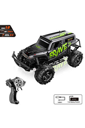 ŞARJLI UZAKTAN KUMANDALI 1:8 OFF-ROAD -VRD Kız Erkek Çocuk Oyuncak Eğitici Oyuncaklar