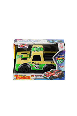 JU688-32-31 Neon LEDli Yarış Arabası -Birliktoys Kız Erkek Çocuk Oyuncak Eğitici Oyuncaklar