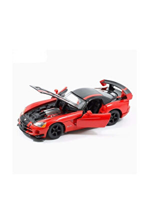 22114 Burago 1:24 Dodge Viper SRT 10 ACR Model Araba Kız Erkek Çocuk Oyuncak Eğitici Oyuncaklar
