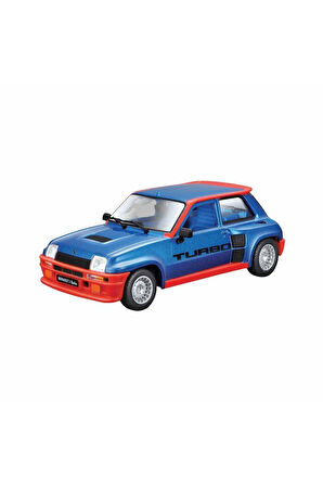 21088 1:24 Renault 5 Turbo Model Araba Kız Erkek Çocuk Oyuncak Eğitici Oyuncaklar