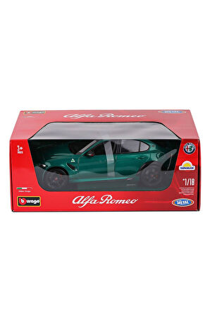 11048 Burago Alfa Romeo Gıula GTA 1:18 -Sunman Kız Erkek Çocuk Oyuncak Eğitici Oyuncaklar