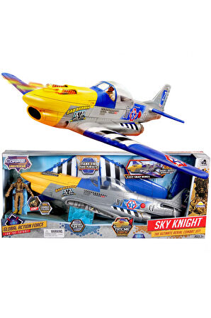 The Corps Universe Sky Knight Askeri Jet Kız Erkek Çocuk Oyuncak Eğitici Oyuncaklar