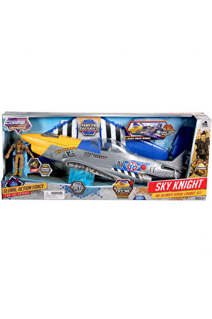 The Corps Universe Sky Knight Askeri Jet Kız Erkek Çocuk Oyuncak Eğitici Oyuncaklar
