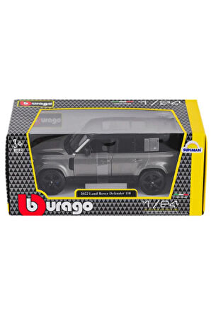 Bburago 1/24 A Land Rover Defender 2022 Kız Erkek Çocuk Oyuncak Eğitici Oyuncaklar