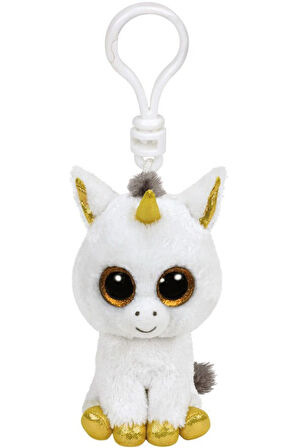 TY Beanie Boo´s Pegasus Tek Boynuzlu At Peluş Anahtarlık Kız Erkek Çocuk Oyuncak Eğitici Oyuncaklar