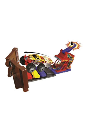 Express Wheels Die Cast Metal Araçlı Fırlatma Rampası Kız Erkek Çocuk Oyuncak Eğitici Oyuncaklar