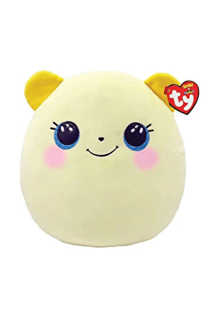 Ty Squishy Beanies Yastık Sarı Ayı Buttercup 26cm Kız Erkek Çocuk Oyuncak Eğitici Oyuncaklar