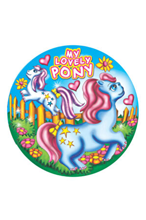 Dema Stil Pvc 23cm Top My Lovely Pony Kız Erkek Çocuk Oyuncak Eğitici Oyuncaklar