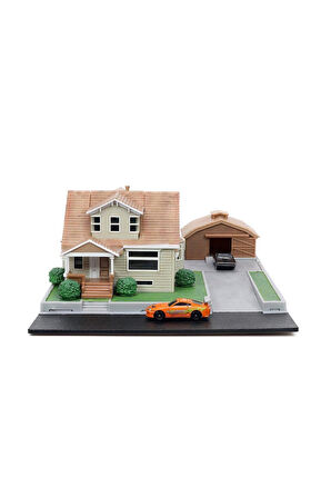 253203081 Toretto House 1:24 Diorama Kız Erkek Çocuk Oyuncak Eğitici Oyuncaklar