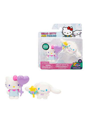 HKT06100 Hello Kitty 2li Mini Figür HKT0151-HKT0159 Kız Erkek Çocuk Oyuncak Eğitici Oyuncaklar