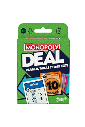 G0351 Monopoly Deal Kız Erkek Çocuk Oyuncak Eğitici Oyuncaklar