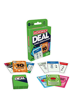 G0351 Monopoly Deal Kız Erkek Çocuk Oyuncak Eğitici Oyuncaklar