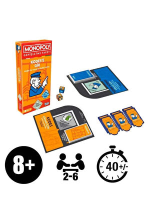Monopoly Kodes’e Gir Genişletme Paketi Kız Erkek Çocuk Oyuncak Eğitici Oyuncaklar