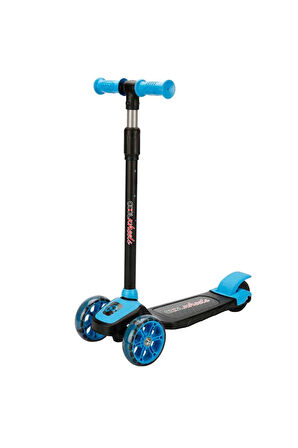 Twist 3 Tekerlekli Işıklı Scooter Mavi Kız Erkek Çocuk Oyuncak Eğitici Oyuncaklar
