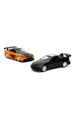 253202011 Fast Furious Twin Pack 1:32 Kız Erkek Çocuk Oyuncak Eğitici Oyuncaklar
