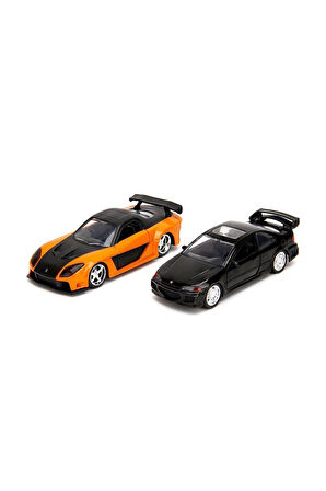 253202011 Fast Furious Twin Pack 1:32 Kız Erkek Çocuk Oyuncak Eğitici Oyuncaklar