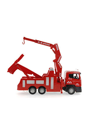 Die Cast Sürtmeli Vinçli Kurtarıcı İtfaiye Aracı Kız Erkek Çocuk Oyuncak Eğitici Oyuncaklar