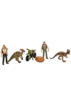 43111 Crazoo Dinozor Figürlü Oyun Seti - 1adet Stokta Olan Gönderilir Kız Erkek Çocuk Oyuncak Eğitic