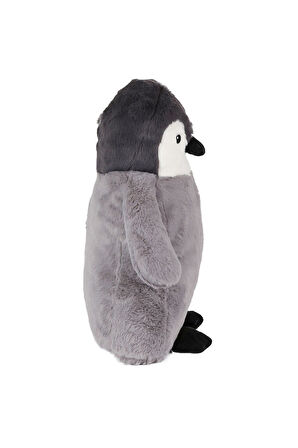 1287 Büyük Penguen Gri 50cm Kız Erkek Çocuk Oyuncak Eğitici Oyuncaklar