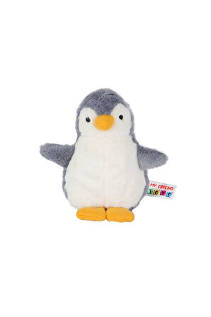 4134 Penguen Peluş Gri -My Friend Toys Kız Erkek Çocuk Oyuncak Eğitici Oyuncaklar