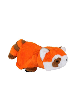 4745 Çift Taraflı Panda Rakun Peluş -My Friend Toys Kız Erkek Çocuk Oyuncak Eğitici Oyuncaklar