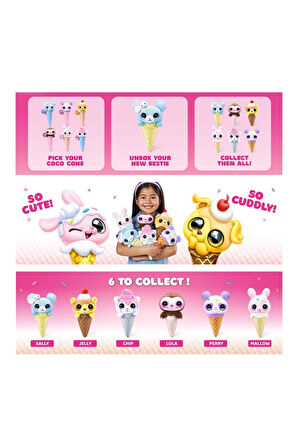 CCN03000 Coco Cones Tatlı Pelüş - 1adet Fiyatıdır Kız Erkek Çocuk Oyuncak Eğitici Oyuncaklar