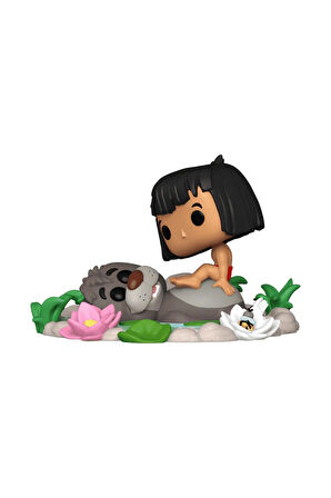 Funko POP Deluxe: The Jungle Book - Baloo & Mowgli Kız Erkek Çocuk Oyuncak Eğitici Oyuncaklar