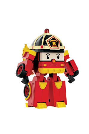 POLI MRT-686 Sesli ve Işıklı Robocar Poli Büyük Transforming Robot Roy -Necotoys Kız Erkek Çocuk Oyu