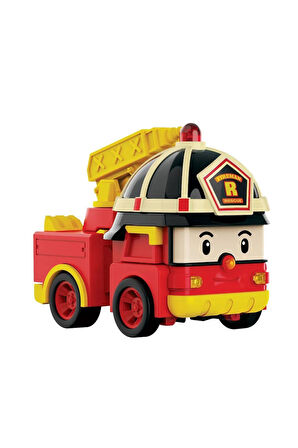 POLI MRT-686 Sesli ve Işıklı Robocar Poli Büyük Transforming Robot Roy -Necotoys Kız Erkek Çocuk Oyu