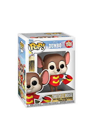 Funko POP Disney: Dumbo - Timothy Q.Mouse Kız Erkek Çocuk Oyuncak Eğitici Oyuncaklar