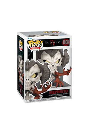 Funko POP Games: Diablo 4 - Mephisto Kız Erkek Çocuk Oyuncak Eğitici Oyuncaklar