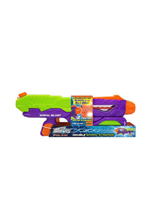 19830 Water Warriors Spiral Blast Su Tabancası 900 ml -Sunman Kız Erkek Çocuk Oyuncak Eğitici Oyunca