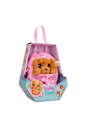 BAW01000 Baby Paws Sesli Yavru 20cm Peluş Kız Erkek Çocuk Oyuncak Eğitici Oyuncaklar