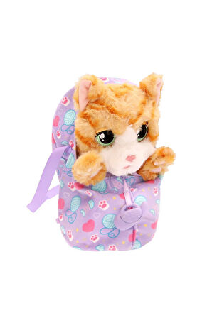 BAW05000 Baby Paws Sesli Kedi 20cm Peluş Kız Erkek Çocuk Oyuncak Eğitici Oyuncaklar