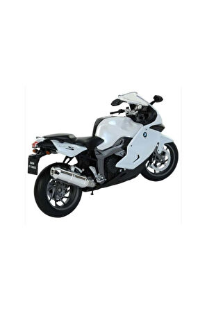 Welly Metal Motor Bisiklet Bmw Model Motor 20Cm Kız Erkek Çocuk Oyuncak Eğitici Oyuncaklar