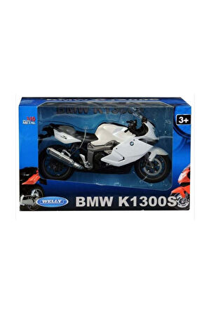 Welly Metal Motor Bisiklet Bmw Model Motor 20Cm Kız Erkek Çocuk Oyuncak Eğitici Oyuncaklar