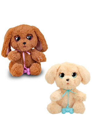 Baby Paws Sesli Yavru Peluş 20cm Kız Erkek Çocuk Oyuncak Eğitici Oyuncaklar
