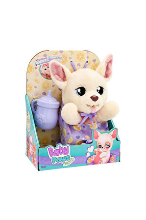 BAW03100 Baby Paws Yummy Chihuahua 18cm Peluş Kız Erkek Çocuk Oyuncak Eğitici Oyuncaklar