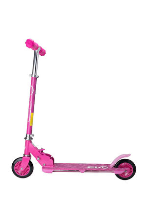 Evo 2 Tekerlekli Flash Işıklı Pembe Scooter Kız Erkek Çocuk Oyuncak Eğitici Oyuncaklar