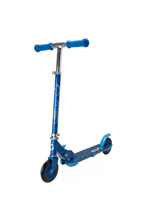 Evo 2 Tekerlekli Flash Işıklı Mavi Scooter Kız Erkek Çocuk Oyuncak Öğretici Oyuncaklar