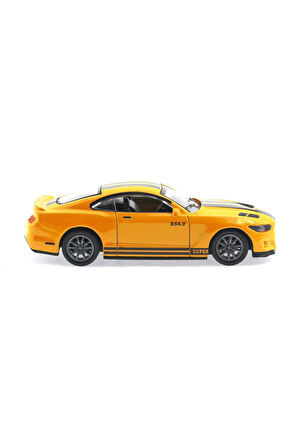 Die Cast Çek Bırak Metal Sarı Spor Araba Kız Erkek Çocuk Oyuncak Eğitici Oyuncaklar