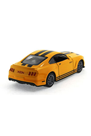 Die Cast Çek Bırak Metal Sarı Spor Araba Kız Erkek Çocuk Oyuncak Eğitici Oyuncaklar