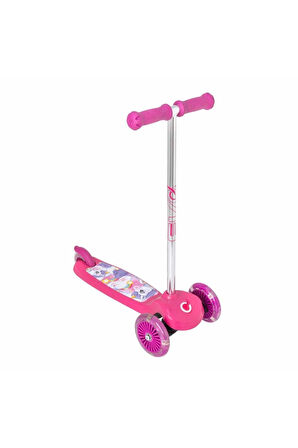 Evo 3 Tekerlekli Unicorn Işıklı Scooter Kız Erkek Çocuk Oyuncak Eğitici Oyuncaklar
