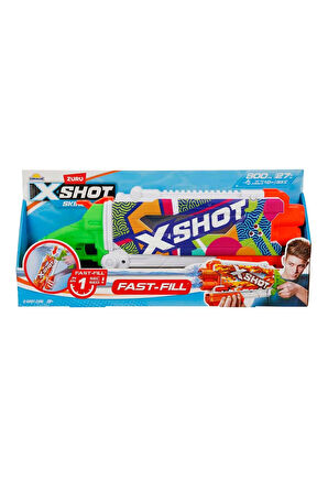 X-Shot Skins Pump Action Fast Fill Su Tabancası 49,5cm - S00004584 Kız Erkek Çocuk Oyuncak Eğitici O