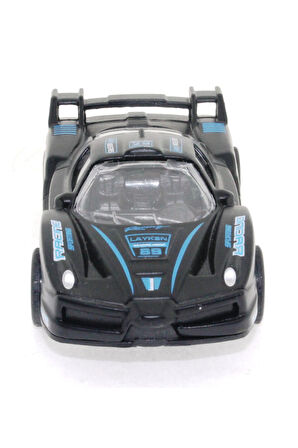 Die Cast Çek Bırak Metal Siyah Yarış Arabası 88 Kız Erkek Çocuk Oyuncak Eğitici Oyuncaklar