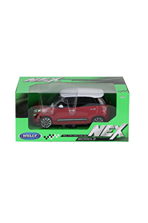 24038 Welly Fiat 500L 1:24 Kız Erkek Çocuk Oyuncak Eğitici Oyuncaklar