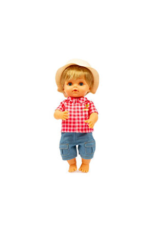 CCBJ2000 23cm Bahçıvan Bebek Kız Erkek Çocuk Oyuncak Eğitici Oyuncaklar