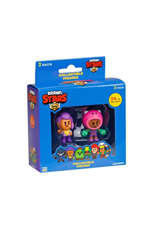 PMI BRW2015 Brawl Stars 2li Figür Asorti Kız Erkek Çocuk Oyuncak Eğitici Oyuncaklar
